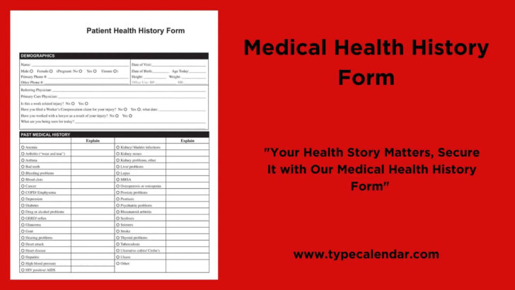 Free Printable Medical Office Forms