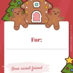 Free Printable Secret Santa Templates For Free Printable Secret Santa Labels