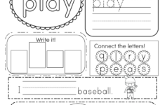 Free Printable Sight Words For Kindergarten - Printable Party Favors with regard to Free Printable Kindergarten Worksheets Sight Words