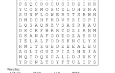 Free Printable Spring Word Search Puzzles – Free Printables regarding Free Printable Word Search Large Print