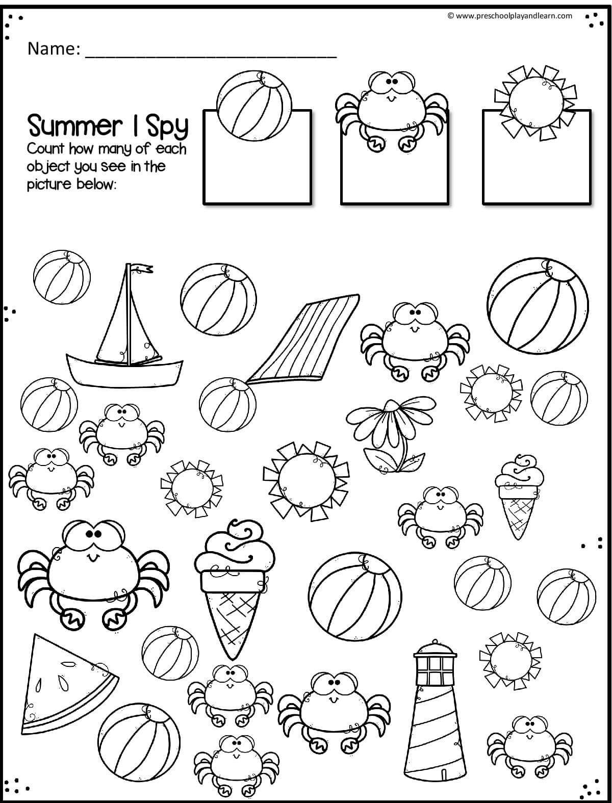 Free Printable Summer Activity Sheets - Printable Party Favors in Free Printable Summer Activity Sheets