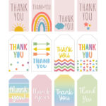 Free Printable Thank You Tags   300 Tags | Printabulls With Regard To Free Printable Thank You Labels