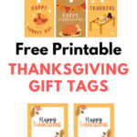 Free Printable Thanksgiving Gift Tags   With Thanksgiving Labels Free Printable