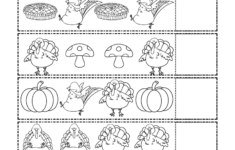 Free Printable Thanksgiving Patterns Worksheet with regard to Free Printable Worksheets For Thanksgiving