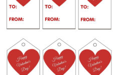 Free Printable Valentine Tags - Add A Little Adventure for Free Printable Valentine Label Templates