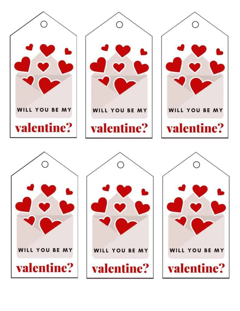 Free Printable Valentine Tags - Add A Little Adventure within Free Printable Valentine Label Templates