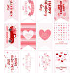 Free Printable Valentines Day Name Tags   Printable Party Favors In Valentine Labels Free Printable
