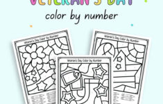 Free Printable Veteran'S Day Colornumber Worksheets - The throughout Free Printable Veterans Day Worksheets
