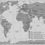 Free Printable World Map With Country Name List In Pdf Pertaining To Free Printable Black And White World Map With Countries Labeled