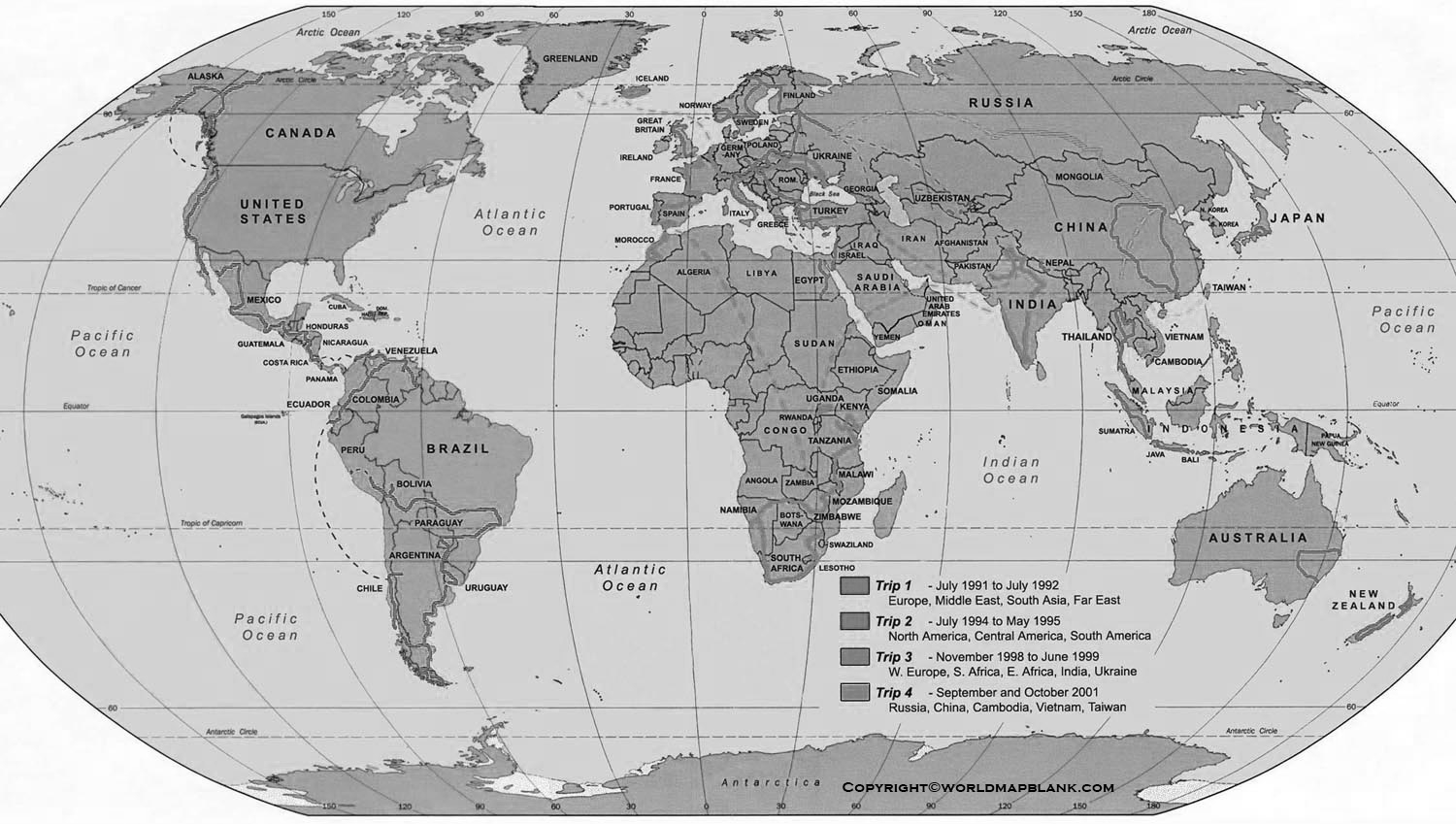 Free Printable World Map With Country Name List In Pdf pertaining to Free Printable Black And White World Map With Countries Labeled