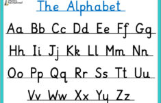 Free Resources – Debbie Hepplewhite Handwriting throughout Free Printable Letters of The Alphabet Upper and Lower Case