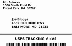 Free Shipping Label Template – Letter Example Template within Label Templates Free Printable 4X6