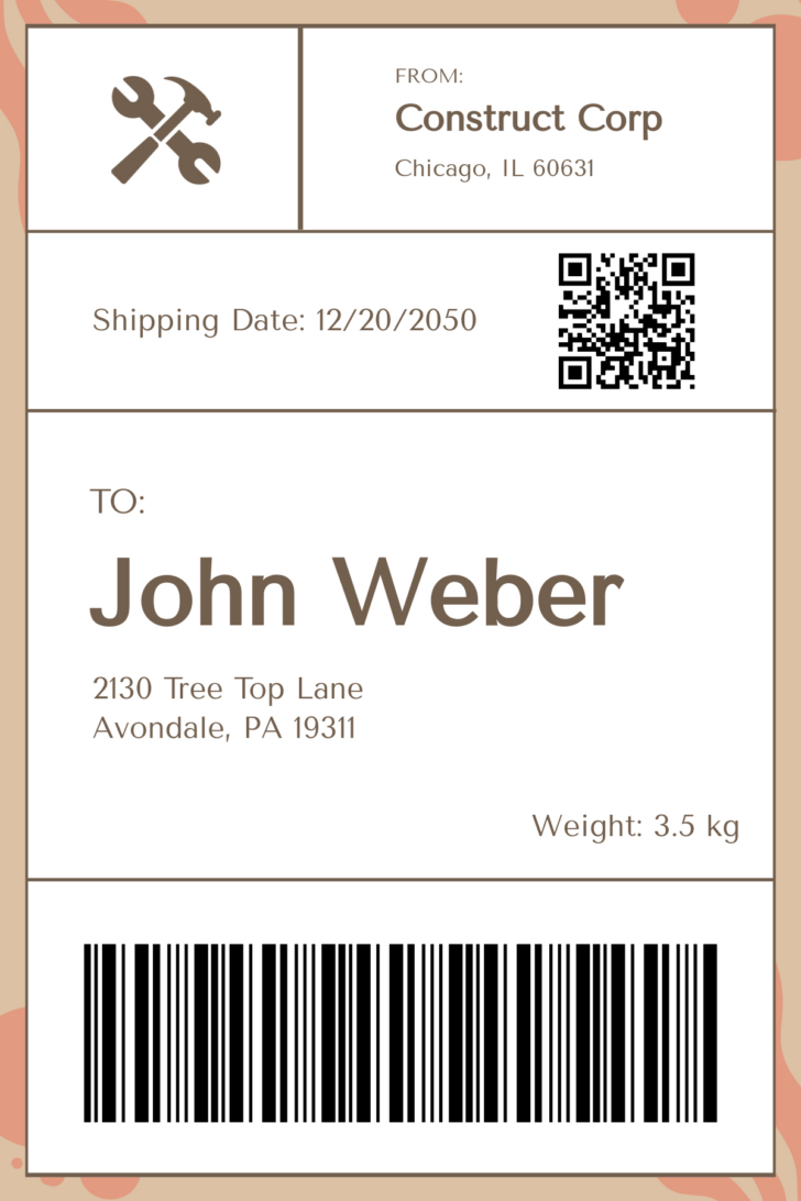Printable Shipping Labels Free