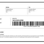 Free Shipping Label Templates | Word Templates For Free Download Within Staff Transport Labels Printable