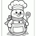 Free Snowman Coloring Pages | Abcmouse Regarding Free Printable Coloring Pages Snowman