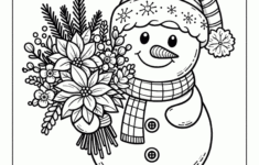 Free Snowman Coloring Pages | Abcmouse with Free Printable Images of Snowmen