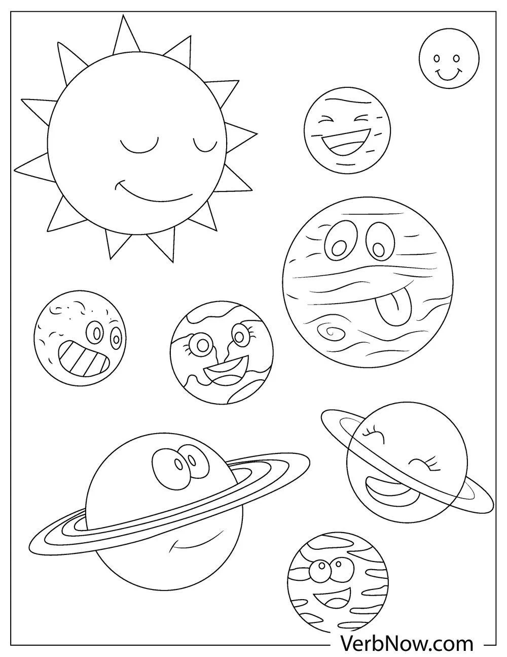 Free Solar System Coloring Pages For Download (Printable Pdf) within Free Printable Solar System Coloring Pages
