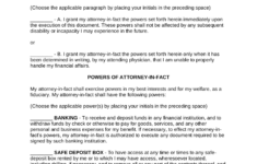 Free South Carolina Durable Power Of Attorney Form - Pdf | Word inside Free Printable Durable Power Of Attorney Form South Carolina