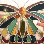 Free Stained Glass Butterfly Pattern   The Handmade Home In Free Printable Stained Glass Butterfly Patterns