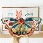 Free Stained Glass Butterfly Pattern   The Handmade Home Inside Free Printable Stained Glass Butterfly Patterns
