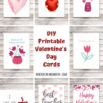 Free Teacher Appreciation Cards For Valentine'S Day Intended For Free Printable Valentine&#039;s Day Cards For Teachers