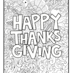 Free} Thanksgiving Colouring Sheet For Adults   The Gingerbread Within Free Printable Adult Thanksgiving Coloring Pages