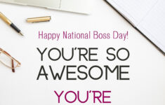 Free To Customize And Print Boss Day Card Templates | Canva regarding Free Printable Boss'S Day Cards