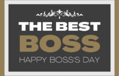 Free To Customize And Print Boss Day Card Templates | Canva throughout Free Printable Boss'S Day Cards