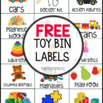 Free Toy Bin Labels In Free Printable Classroom Labels For Preschoolers