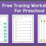 Free Tracing Worksheets For Preschool   The Teaching Aunt Pertaining To Free Printable Tracing Worksheets For Preschool