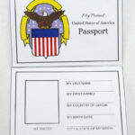 Free Travel Printables For Kids: Pretend Passport In Free Printable Template For Mini Passport Book