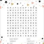 Free Valentine'S Day Word Search Printables | Skip To My Lou In Free Printable Valentine Word Searches