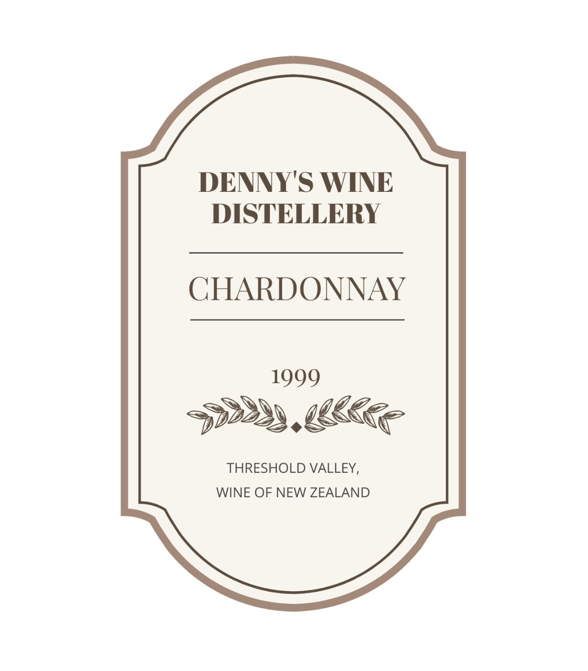Free Wine Label Templates, Editable And Printable within Free Wine Label Templates Printable