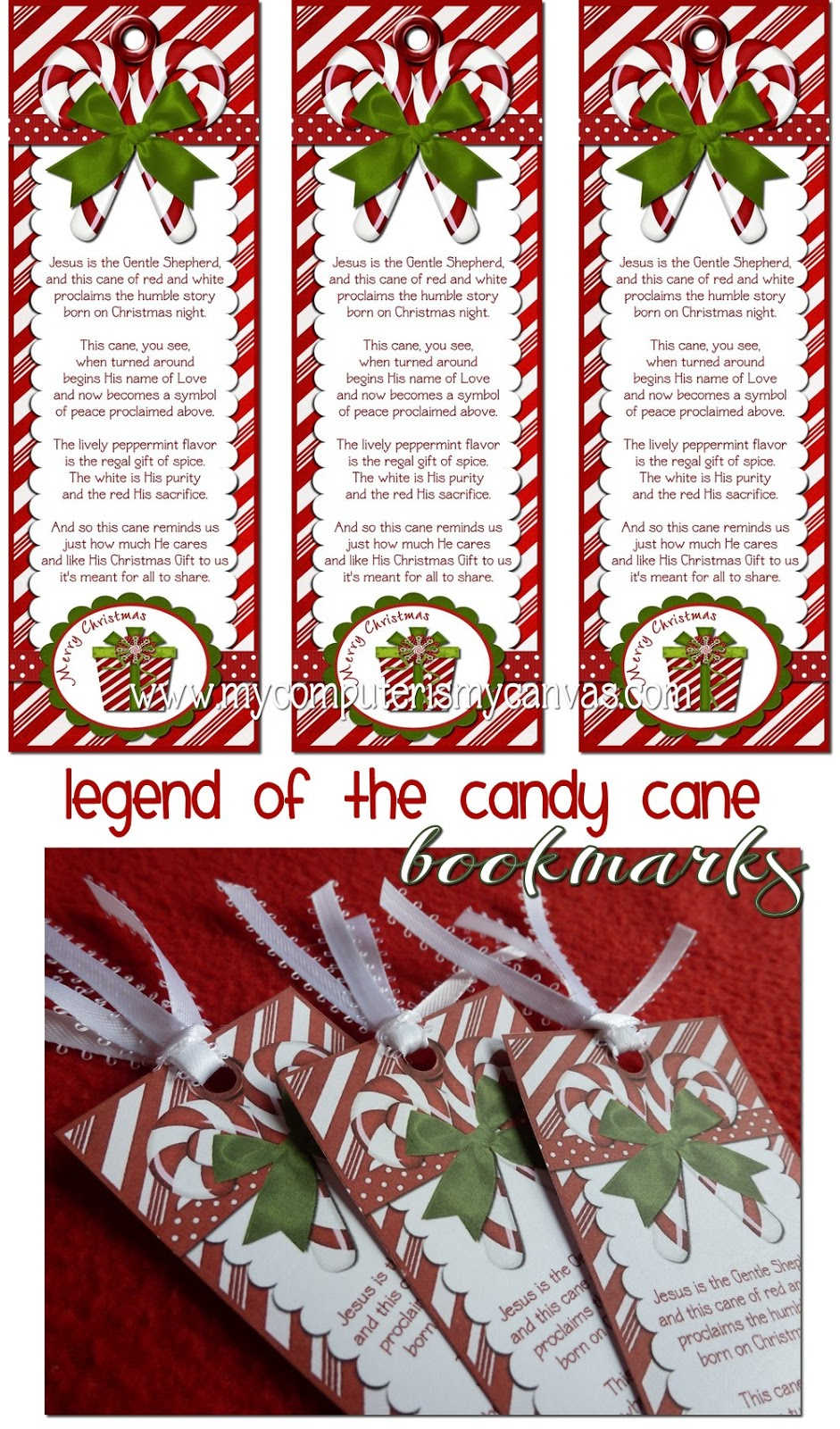 Freebie} Candy Cane Legend - My Computer Is My Canvas throughout Free Printable Legend Of The Candy Cane Printable