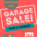 Garage Sale Flyer & Printable Signs, Garage Sale Category Signs Throughout Garage Sale Labels Printable