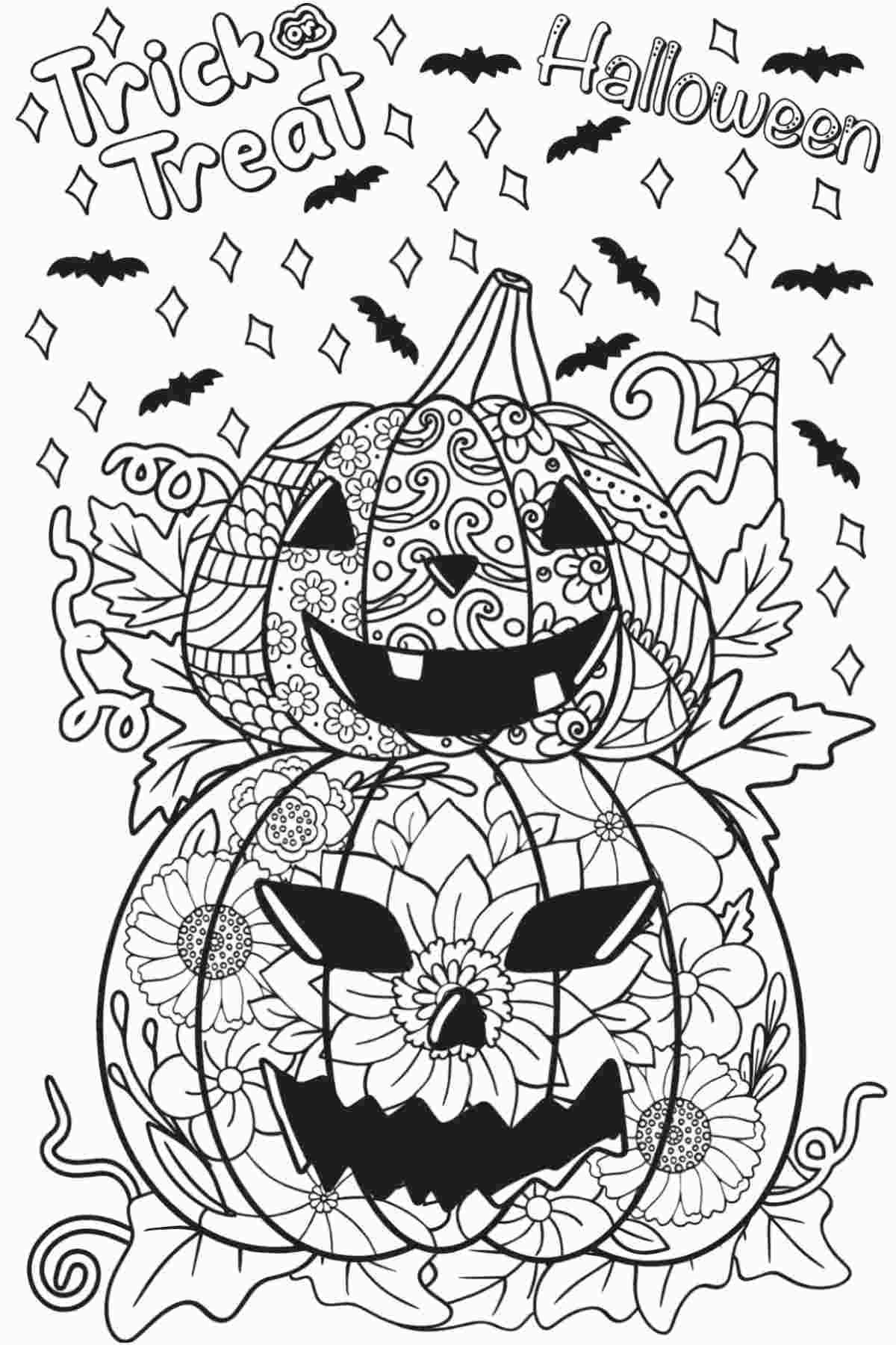 Get 13 Jack O Lantern Coloring Pages - Free Halloween Printables intended for Free Printable Coloring Pages For Adults Halloween