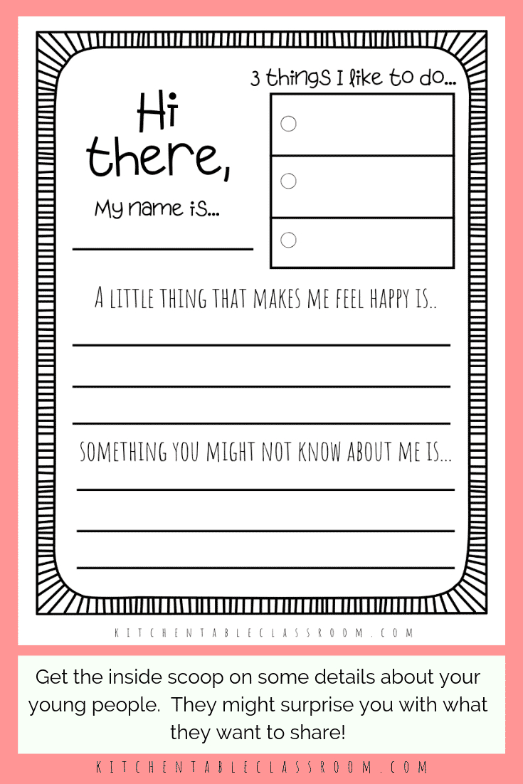 Get To Know You Worksheets Get To Know You Questions For Kids 2 inside Free Printable Getting To Know You Worksheets