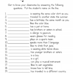 Getting To Know You Worksheet | A To Z Teacher Stuff Printable Regarding Free Printable Getting To Know You Worksheets
