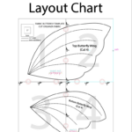 Giant Organza Butterfly Template And Tutorial   Sweet Red Poppy Pertaining To Free Printable Large Butterfly Template