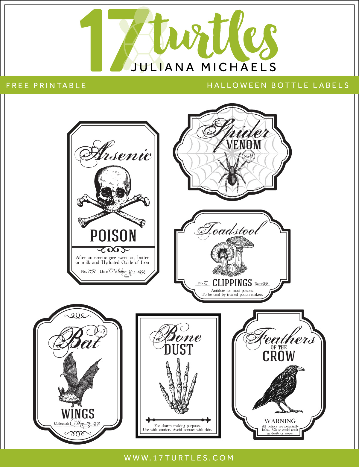 Halloween Apothecary Bottles | Halloween Printable Included for Free Printable Apothecary Labels For Halloween