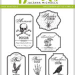 Halloween Apothecary Bottles | Halloween Printable Included Pertaining To Vintage Printable Free Printable Halloween Apothecary Labels