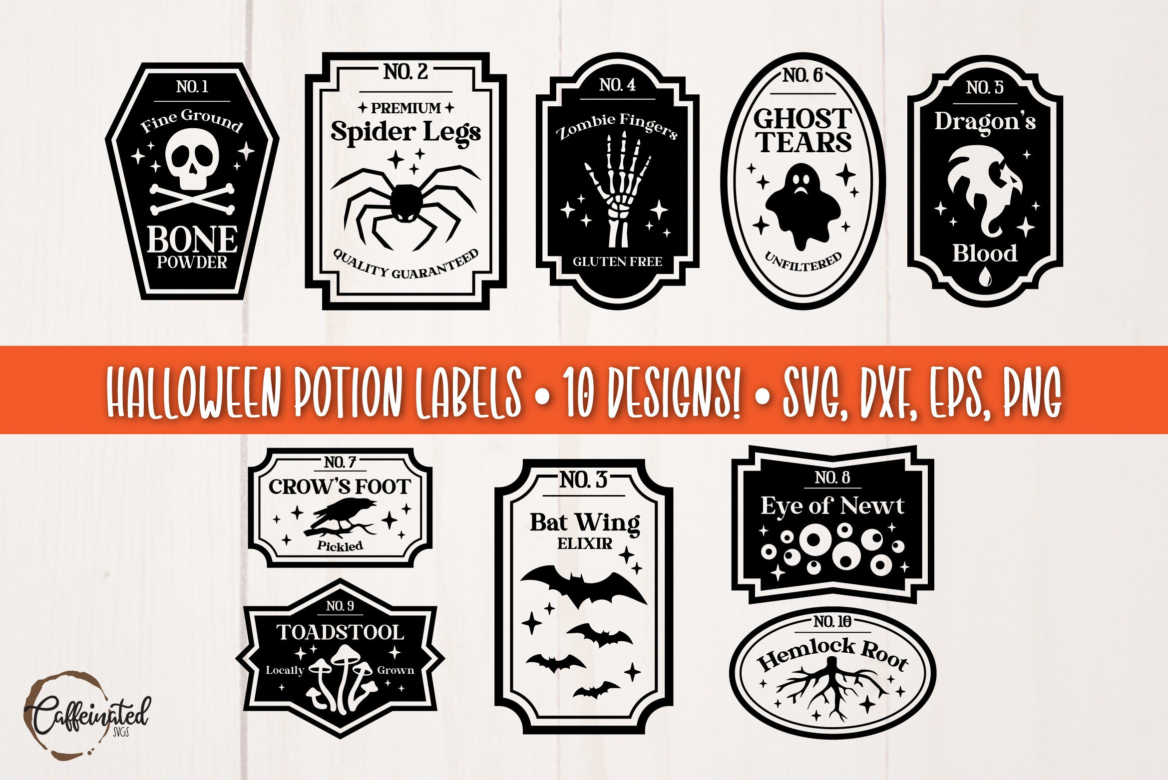 Halloween Potion Labels Svg Bundle, Zaubertrank Flaschen Svg regarding Witches Brew Printable Labels
