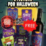 Halloween Wine Bottle Labels (Printable & Free!)   Leap Of Faith With Free Printable Halloween Wine Bottle Labels