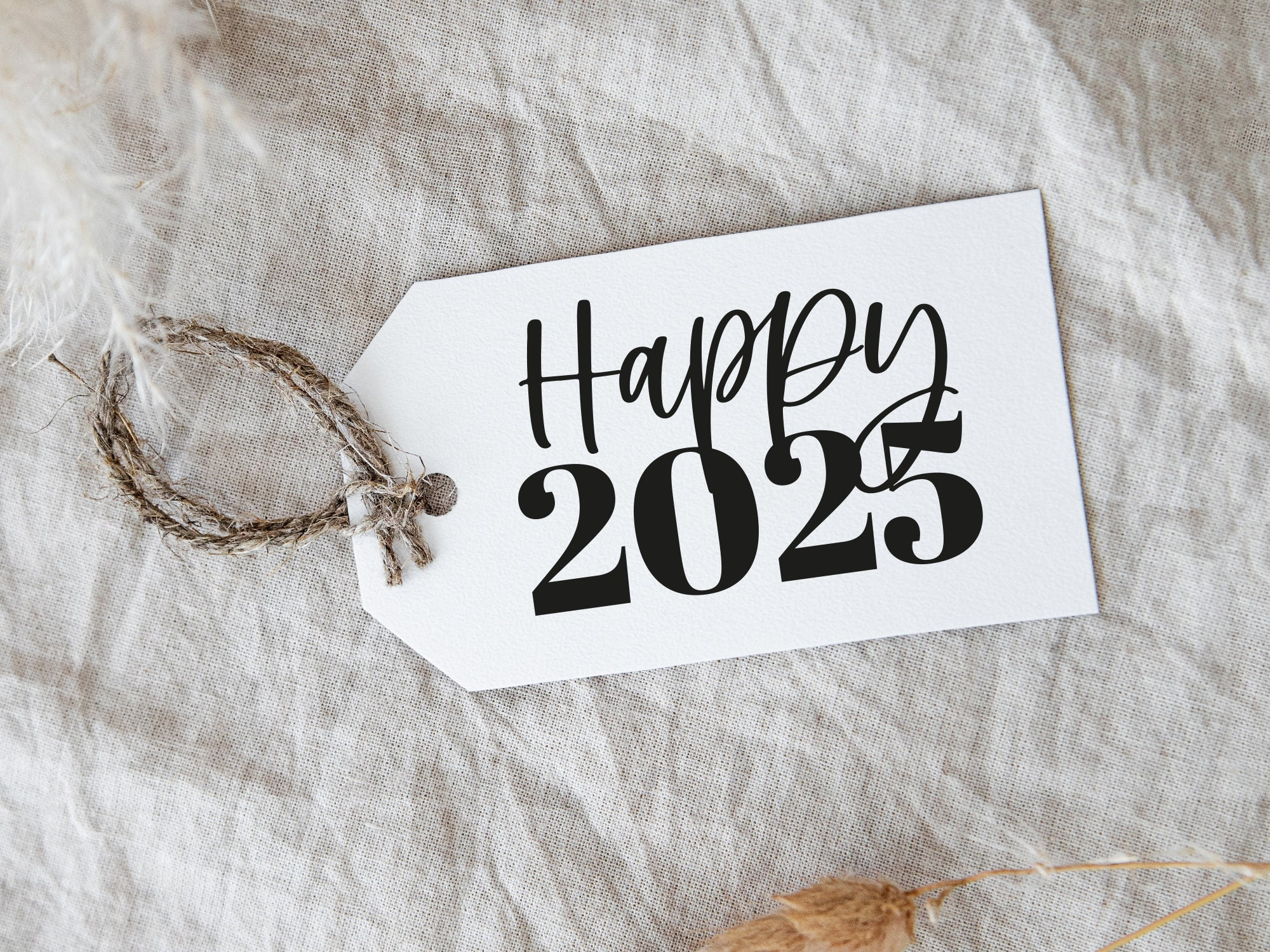 Happy 2025 Gift Tag New Year Printable, New Year, New Year for Da Label 87 Printable