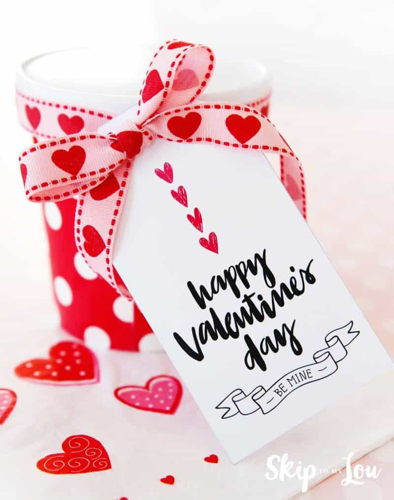 Happy Valentine&amp;#039;S Day Gift Tags | Skip To My Lou in Free Printable Valentine Gift Tags