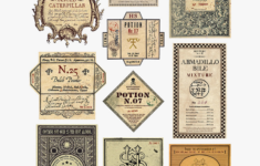Harry Potter Free Printable Potion Labels , Png Download - Harry for Harry Potter Potion Labels Free Printable