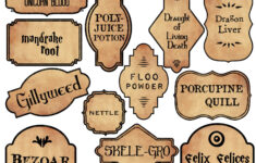 Harry Potter Potion Labels Printable - Paper Trail Design throughout Printable Potion Labels Harry Potter