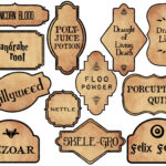 Harry Potter Potion Labels Printable   Paper Trail Design Within Harry Potter Labels Printable Free