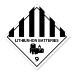 Hazchem Transport Sign   Lithium Ion Batteries 9 Diamond   The With Class 9 Lithium Battery Label Printable