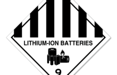 Hazchem Transport Sign - Lithium-Ion Batteries 9 Diamond - The with Class 9 Lithium Battery Label Printable